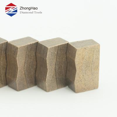 China Cutting Smooth Multi-bladed Sandstone Cutting Diamond Segments Quickly For Soft Sandstone for sale