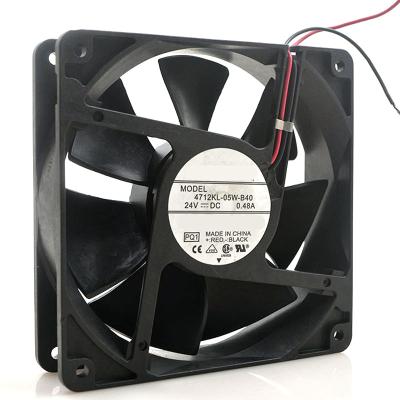 China Garment Shops Heat dissipation fan 4712KL-05W-B40 12038 12CM 24V 0.48A ABB ACS800 With original black plug for sale