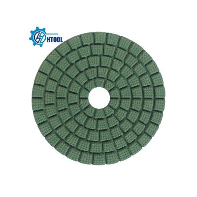 China For Granite Diamond Resin 125mm Latest Step Mirror Surface Polishing Protection For Granite Marble Stone Quartz for sale