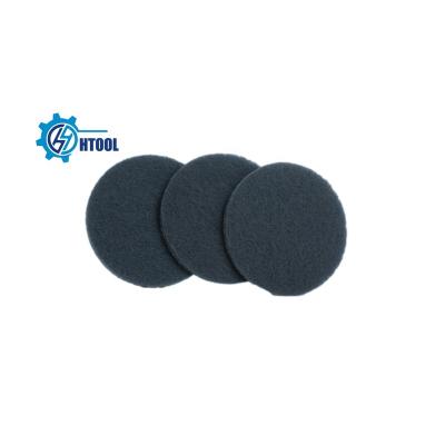 China Used for surface of alloy material sell well new type 5inch flocking fiber polishing aluminum oxide polishing abrasive scouring pad for car for sale