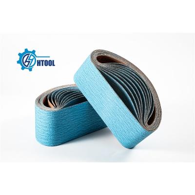 China Professional Alumina-Zirconium 1220x50mm 40/60/80/240# China Manufacture Aluminum Oxide Belt Abrasive Grinder For Woodworking Industry for sale