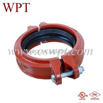 China Fire Sprinkler Fittings Grooved Fittings And Flexible Coupling 1-12 Coupling for sale