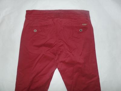 China Mens / Womens Red Corduroy Jeans Pants With Big Thighs Waterproof  Glossy Fabric for sale