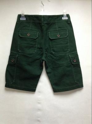 China Dark Green Combat Mens Short Pants Durable Medium Wash Anti - Abrasions for sale