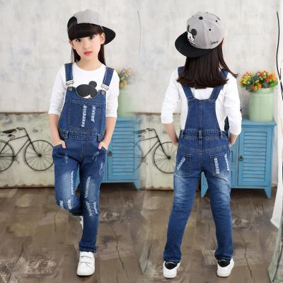 Chine Les jeans adaptés aux besoins du client d'enfants de taille/de façon générale d'enfant en bas âge avec le cru bleu-foncé de corrections lavent à vendre