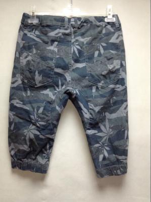 China Pantalones para hombre del salón del cargo de Camo de la tela escocesa de la tela de algodón, pantalones casuales para hombre en venta