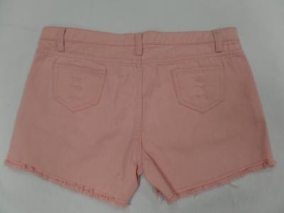 China Distressed Pink High Waisted Super Short Pants For Women Fashion Style for sale