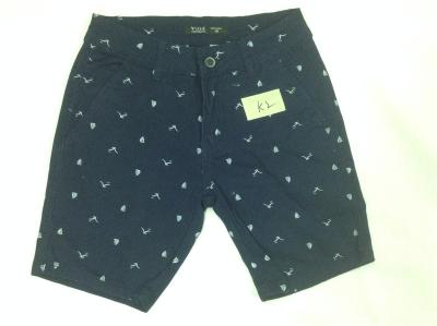 China Gym Wear 100 Cotton Mens Short Pants Loose Straight Custom Pattern Printed for sale