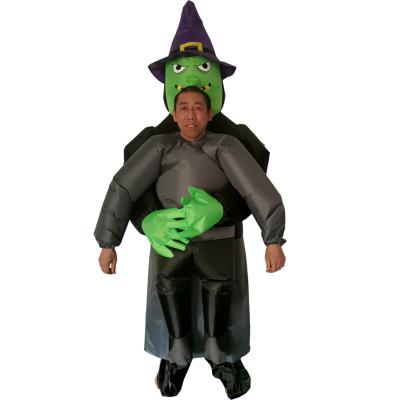 China Modern Popular Witch Hugs Me Costume Inflatable Funny Costume Inflatable Party Supplies for sale