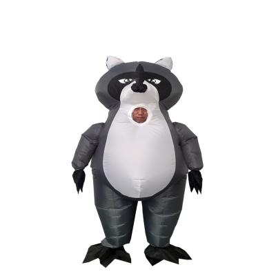 China Hot Sales Vintage Grizzly Bear Inflatable Costume Holiday Party Clothing Fun Group To Build Inflatable Costume Custom for sale