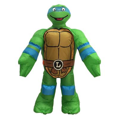 China Unique Most Popular Green Turtle Indoor And Outdoor Party Inflatable Costume For Adult for sale