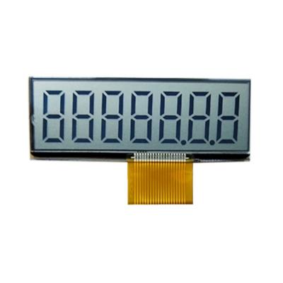 China Einfarbiger flüssiger Crystal Display Panel, 7 Segment einfarbiges Lcd-Modul zu verkaufen