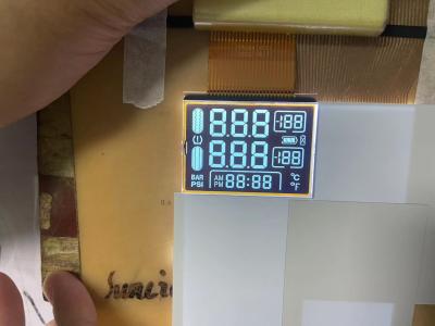 China 3.3V Digit FSTN Screen Transmissive Lcd Display Module For Tire Pressure Gauge for sale