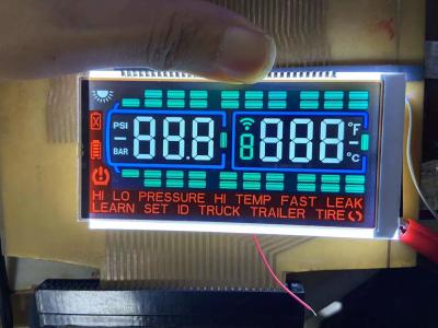 China Negative Digit FSTN Screen Custom Transmissive Display TN Lcd Module For Tire Pressure Gauge for sale