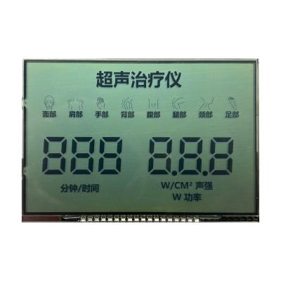 China 6 O' CLOCK Positief Transmisief HTN Segment Code LCD Ultrasone Therapie Apparaat Display Te koop