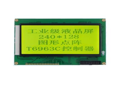 China 5,3 Zoll grafisches LCD-Modul 240 x 128 negativer T6963c Prüfer der Entschließungs-STN zu verkaufen