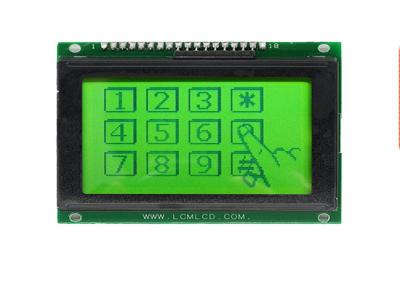 China 18 pernos ángulo de visión gráfico de 128 x 64 del LCD del módulo de Stn del positivo 12864 TN de la pantalla en venta