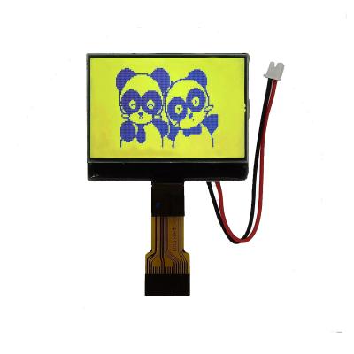 China 128 x 64 quadratische LCD Anzeigen-statischer Antrieb, LCM-Monitor kleines LCD-Anzeigen-Modul zu verkaufen