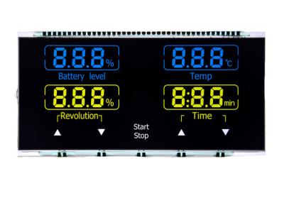 China Exhibición de encargo del VA LCD del segmento del tacto 7 del dígito para el sistema de calefacción en venta