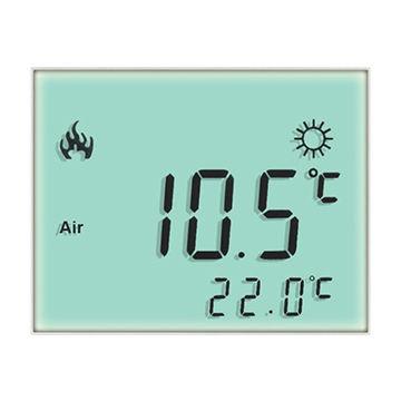 China Stelle LCD-Anzeigen-Speicher Temp -30-+80℃ des Raum-Thermometer-kundenspezifischer STN zu verkaufen