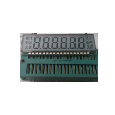 China Custom Industrial TN Positive LCD Screen Display Pin Connector Display Module 7 Segment LCD Display for sale