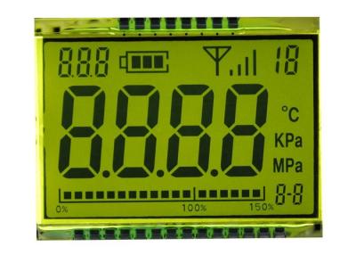 China Cijfer 7 Segmenttn de Weerspiegelende LCD Grootte van de Vertoningsdouane voor Meter 3.3V Te koop