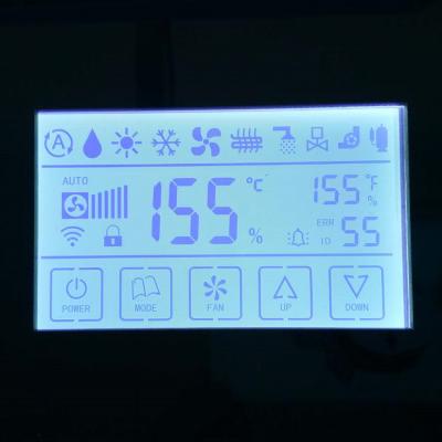 China Segmentlcd Douaneontwerp FSTN/TN Lcd Vertoning, Gestreept Schakelaar Trans-missive Zwart-wit Lcd spel voor Watermeter Te koop