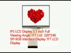 IPS LCD Display 3.5 Inch Full Viewing Angle TFT Lcd  320*240 SPI RGB Interface Display TFT LCD Display