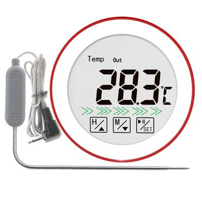 China Food (CH-110 Indoor&Barbecue and Oven Cooking Digital Wireless Meat Timer Multifunction Thermometer Kitchen Candy Thermometer for sale