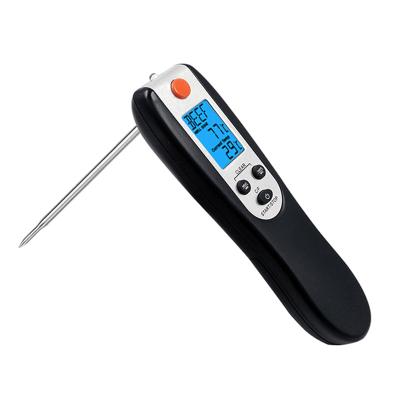 China Kitchen Thermometers CH-207 Instant Read Cook Folding Probe Timer Kitchen Meat Thermometer for sale