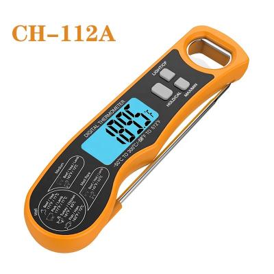 China Set Alarm Temp. CH-112A/B New Arrival Digital Cooking Thermometer Probe Temperature Kitchen Food BBQ Meat Grill Metal OEM Food Thermometer 2022 for sale