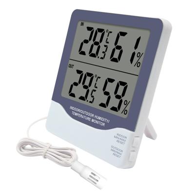 China CH-927 ABS Temperature Humidity Controller Indoor Outdoor Thermometers Household Indoor Thermometers for sale