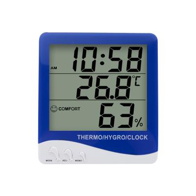 China Household Temperature and Humidity Meters Baby Room Digital Thermo Hygrometer/Desktop/Lab Display S-WS06Large for sale