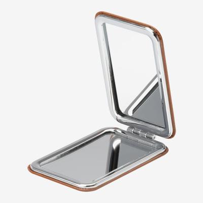 China Double Sided Double Sided Mini Mirror Shape Girl Mini Pocket Mirror Portable Makeup Cosmetics Mirrors for sale