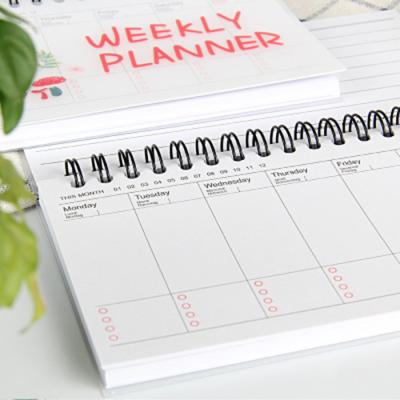 China Custom Printed Table Calendar Wall Monthly Desk Hanging Alendar Planner for Home and Office for sale