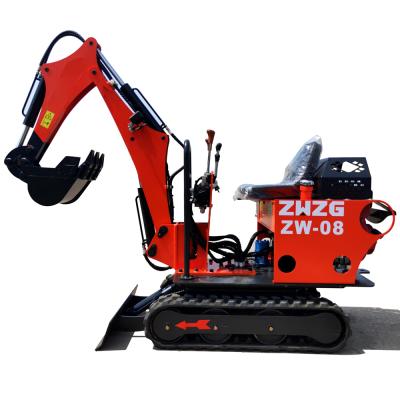 China Building Material Shops ZW08 Mini Excavator Rhino Micro Excavator ZW08 for sale