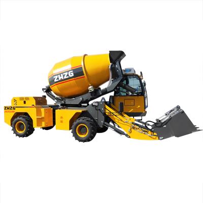 China Building Material Shops 2cbm Concrete Self Mixer Loading Machine For Customized for sale