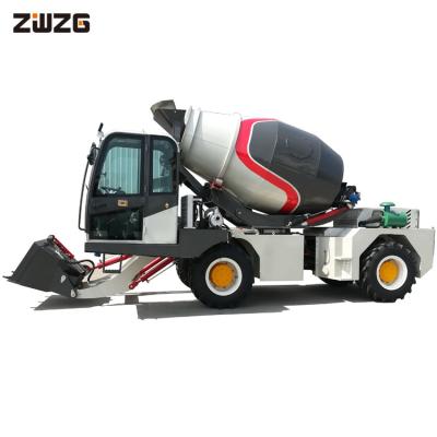 China autocargable hormigonera hy400 self loading concrete mixer hymix concrete mixer 1500L for sale