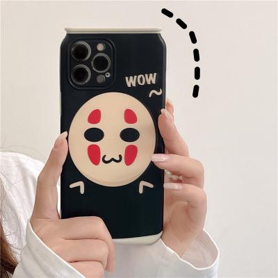 China Hot Selling Custom Shockproof Can Shape No Face Color Man Phone Case For iPhone 13 12 Pro Max Dropproof Soft Silicone 11 Cover for sale