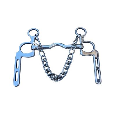 China Equestrian Durable Stainless Steel H-Horse Bits Equestrian Buckle for sale