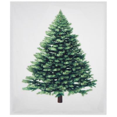 China Traditional Home Decor Christmas Tree Tapestry Christmas Party Tapestry Living Room Bedroom Christmas Print Tapestry With LED for sale