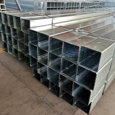 China ASTM A53 Seamless Galvanized Steel Tube Square Rectangular Hot Dipped Hollow Section for sale