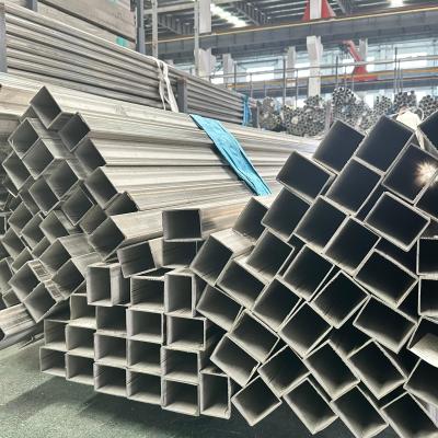 Chine Tubes en acier inoxydable de forme carrée 50x50 mm A312 TP304 laminées à chaud avec ISO à vendre