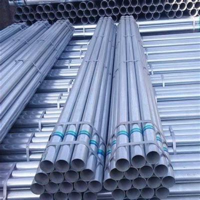 China Ronda de SGCC JIS G3302 	Tubo de acero galvanizado 0.12mm-3m m del andamio del SOLDADO ENROLLADO EN EL EJÉRCITO del tubo en venta