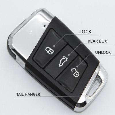 China 3 Button Smart Remote Car Key For V-olkswagen V W Magotan 0037 for sale