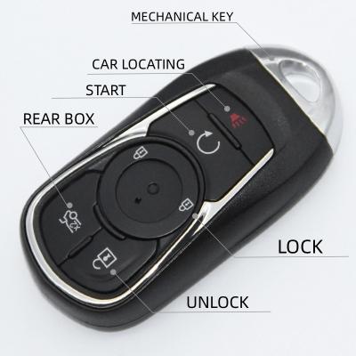 China 5 Button Car Smart Key For New B-uick Vehicle Key Smart Remote Key 0035 for sale