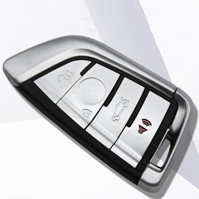 China Vehicle key with 4 buttons for BMW Smart Remote key as 0023 silver for sale