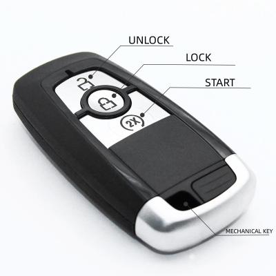 China Key Vehicle Key 3 Buttons Smart Remote For Ford 0014 for sale