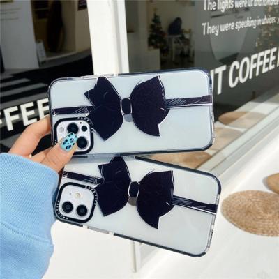 China Wholesale Hot Sale Ladies Bowknot Full Cover Case Phone Case For Iphone 12 Pro Max for sale