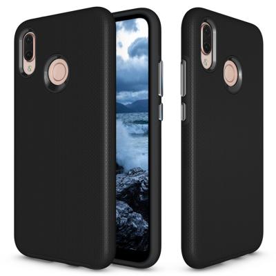 China Wholesale Shockproof Mobile Phone Accessories PC Tpu Shockproof Rugged Phone Case For Huawei P20 Lite Cover for sale